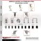 Service Caster 5 Inch 316SS Nylon Swivel 1-3/4 Inch Expanding Stem Caster Lock Brake SCC, 2PK SCC-SS316TTLEX20S514-NYS-2-S-2-134 - alternate 1
